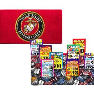 Hands Free Playing Card Holder Bingo holds 16 tab dab made by me Marines